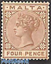 4p, Stamp out of set