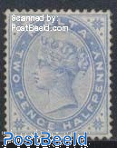2.5p, Stamp out of set