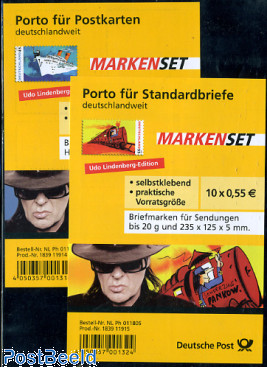 Udo Lindenberg 2 foil booklets