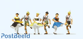 German/Austrian folk dancers