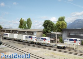 SBB Containerwagon Set 'SBB Cargo'