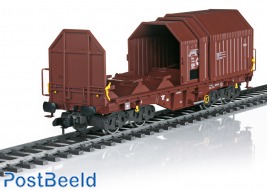DB Flat Car with Telescoping Covers 