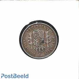 1 peseta 1894