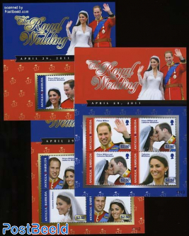 Royal wedding, William & Kate 3 s/s