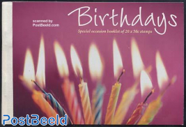 Birthdays Prestige booklet
