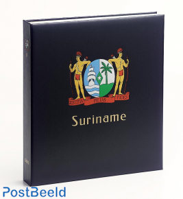 Luxe binder stamp album Suriname I