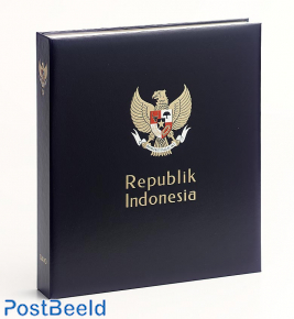 Luxe binder stamp album Indonesia IV
