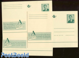 Postcard set, Stamp subscriptions (3 cards)