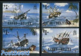 Cayes, Shipwrecks 4v