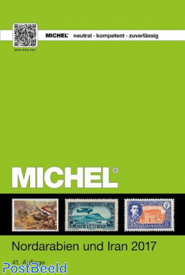 Michel Overseas catalogue part 10.1, North Arabia and Iran, 41st edition 