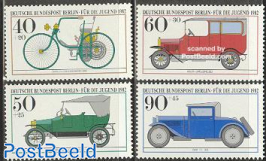 Youth, automobiles 4v (Daimler,Wanderer,Adler,DKW)