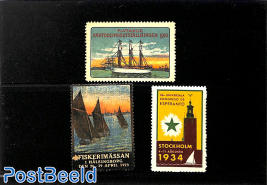 Lot with promotional seals, Ships