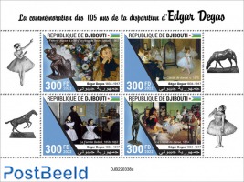 105th memorial anniversary of Edgar Degas
