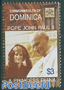 Pope John Paul II & Diana 1v