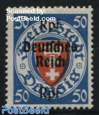 50Rpf, Stamp out of set
