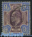 9p. slate-purple & ultramarine, used