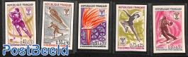 Olympic winter games 5v, imperforated
