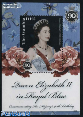 Queen Elizabeth 90th Birthday s/s