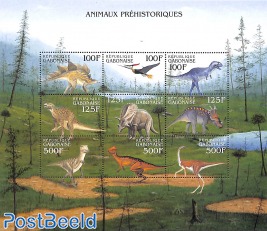 Preh. animals 9v m/s, Stegosaurus