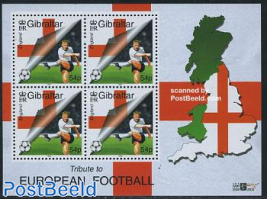 Stamp show, EC football s/s