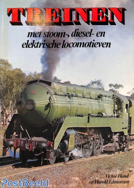 Fotoboek ~ TREINEN met stoom-, diesel- en elektrische locomotieven