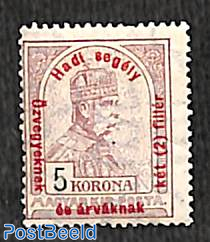 5Kr+2f, Stamp out of set