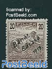 Banat Bacska, 20f, stamp out of set
