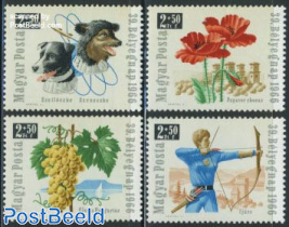 Stamp Day 4v