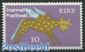 10p, purple dots, Stamp out of set