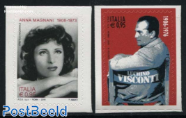 Anna Magnani & Luchino Visconti 2v s-a