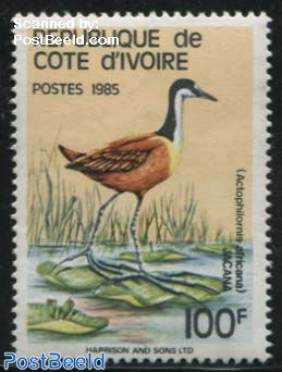 100F, Bird, Stamp out of set