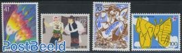 Stamp design contest 4v