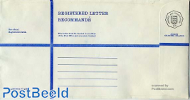 Registered letter 67p 289x152mm