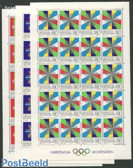 Olympic Winter Games 3 minisheets