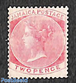 2d, rosa, WM pineapple, Stamp out of set