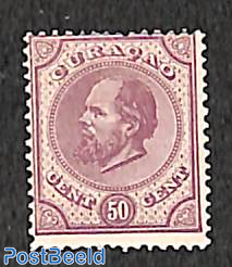 50c, Perf. 13.5:13.25, Stamp out of set