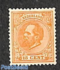 15c, Perf. 12.5, Large holes, Stamp out of set