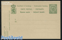 reply Paid Postcard 5/5c