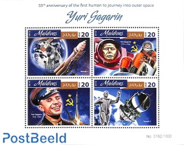Yuri Gagarin 4v m/s