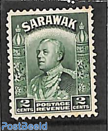 Sarawak, 2c, Stamp out of set