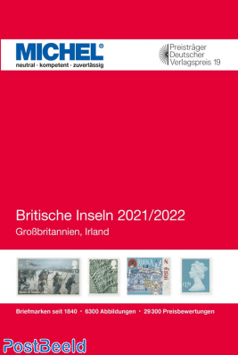 Michel catalog Europe Volume 13 Great Britain and Ireland 2021/2022