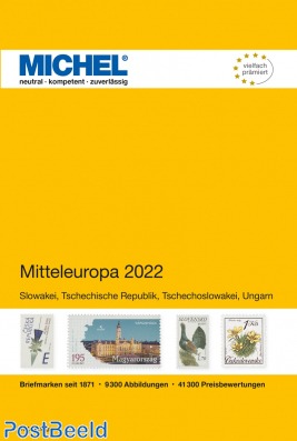 Michel catalog Europe volume 2 Mid Europe 2022