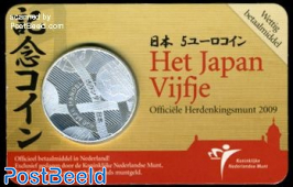 5 euro 2009 Japan coincard