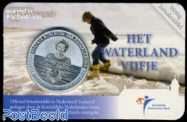 5 euro 2010 Waterland, coincard