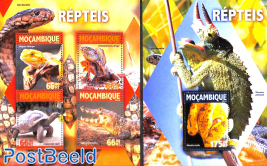 Reptiles 2 s/s