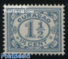 1.5c, blue, Stamp out of set