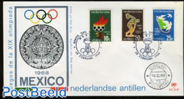 Olympic Games FDC Palm