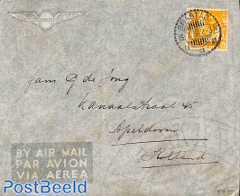 Airmail letter from BRASIAGI to Apeldoorn
