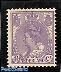 4.5c violet, Stamp out of set