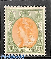 40c green/orange, Stamp out of set